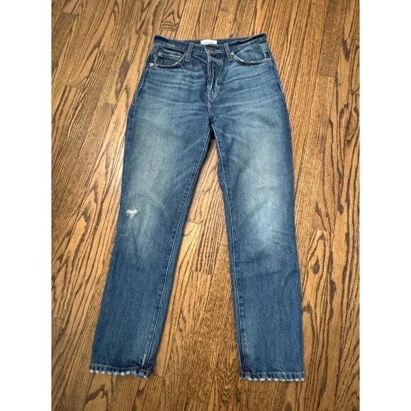 Frame Le Mec Straight Leg Malibu Jeans Size 23 - Picture 8 of 9